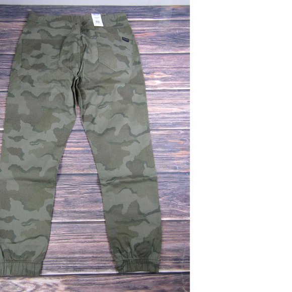 Denizen Levi's Mens NEW NWT Large Green Camo Jogger Pants Athletic - Picture 2 of 10